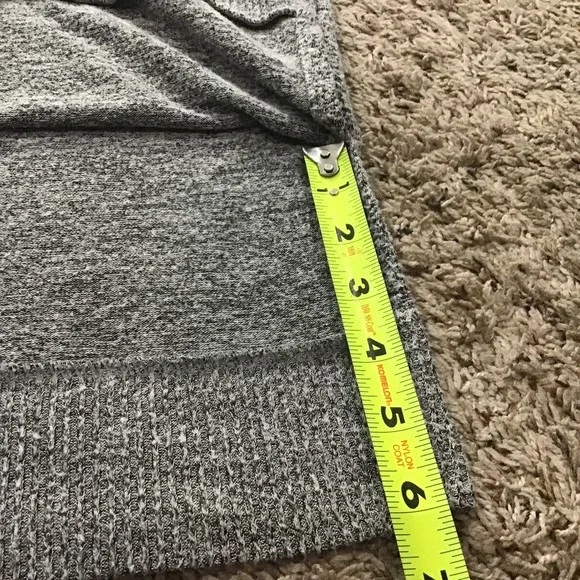 Lucky Brand Unisex Light Summer Sweater Grey Size Small Long Sleeve - Picture 6 of 10